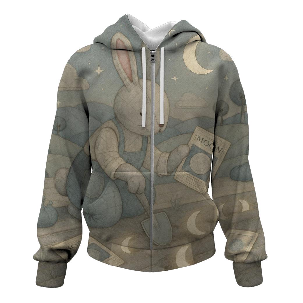 Stitched Lunar Gardener hoodie styles