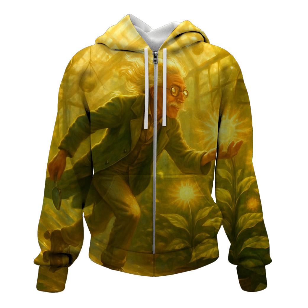 Solar Skate Botanist graphic hoodies