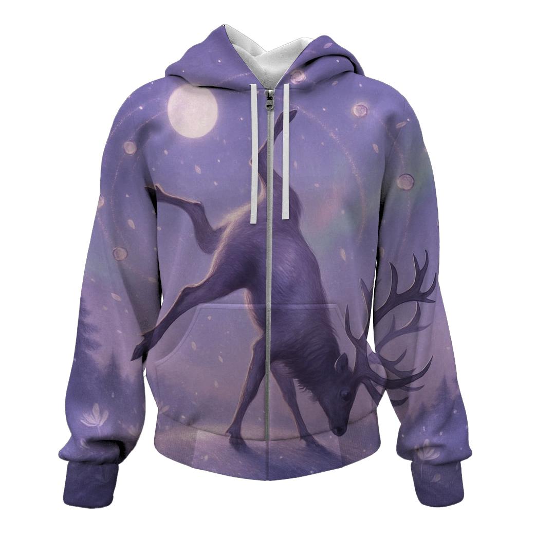 Moonlight Cartwheel Elk hoodie designs