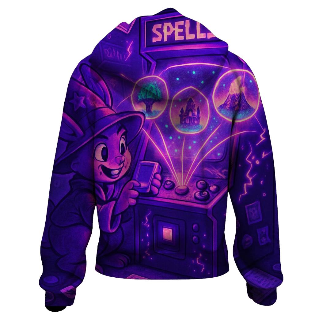 Arcane Arcade Rabbit custom hoodies