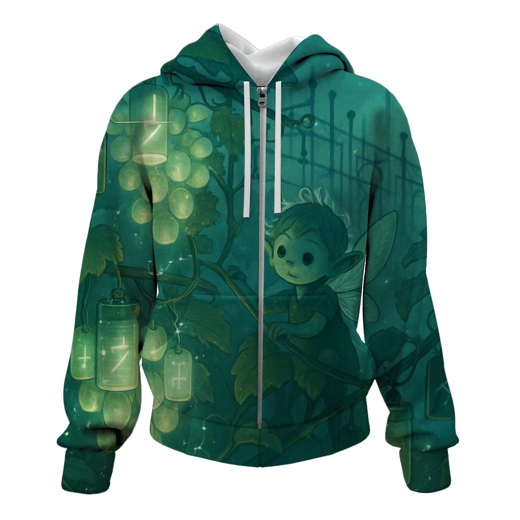 Voltage Vineyard Sprite heavyweight hoodies