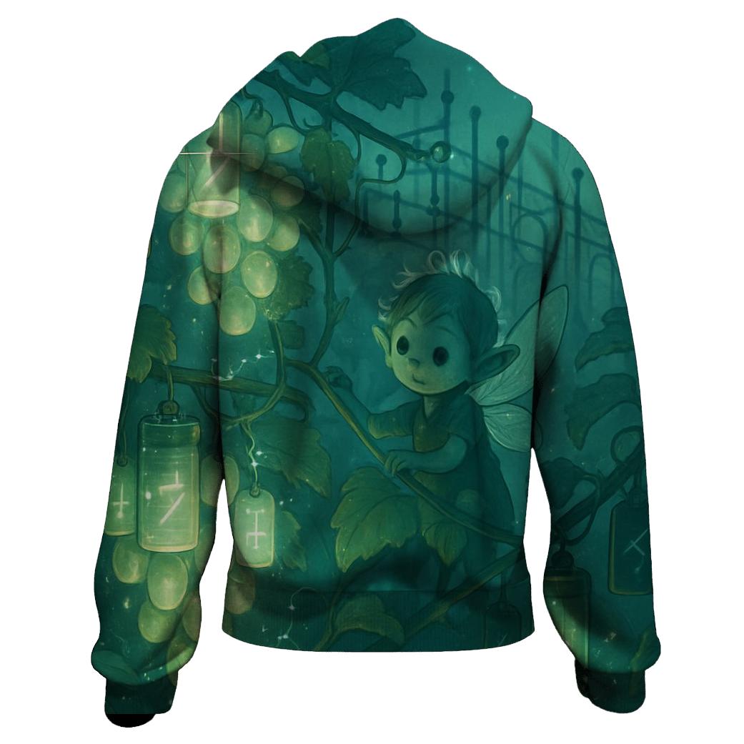 Voltage Vineyard Sprite heavyweight hoodies