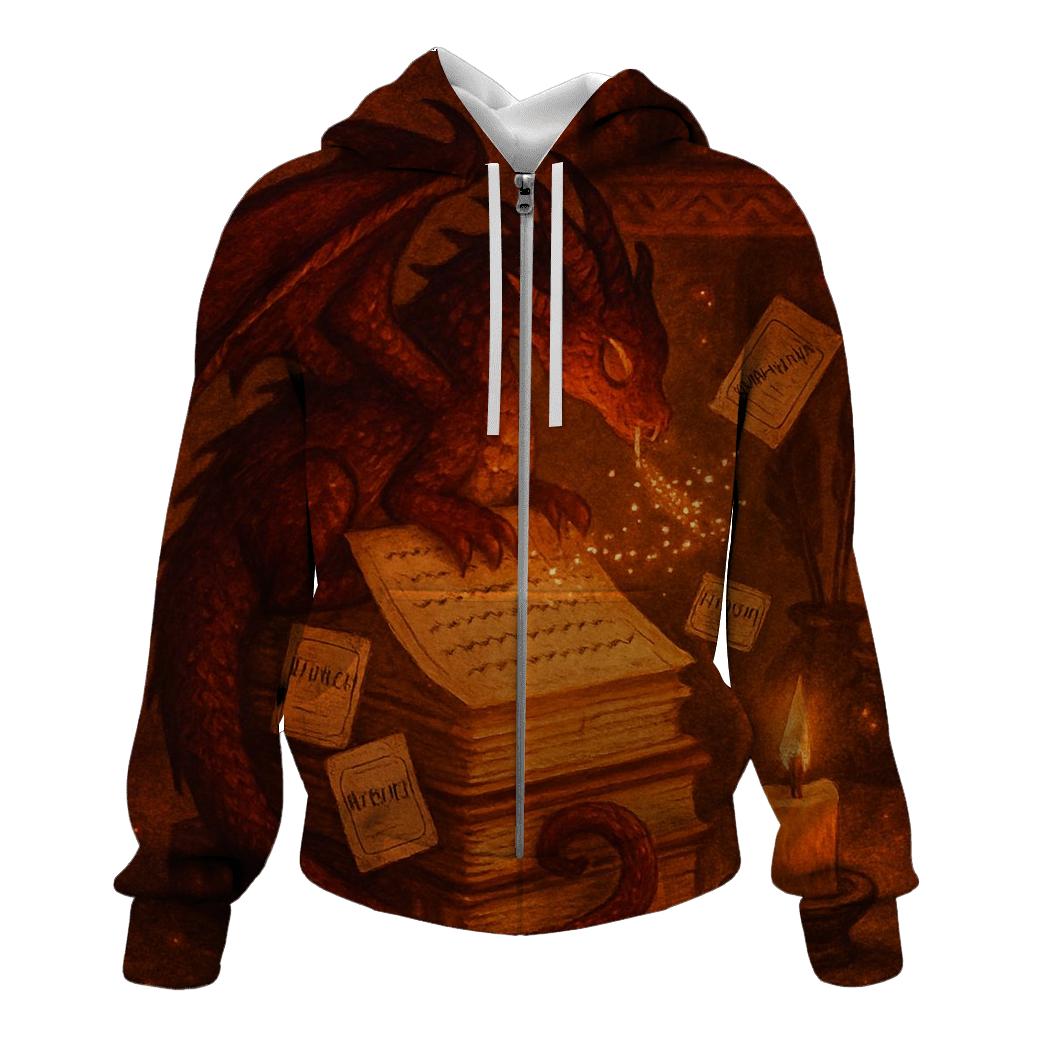 Emberbound Scribe Dragon hoodie trends