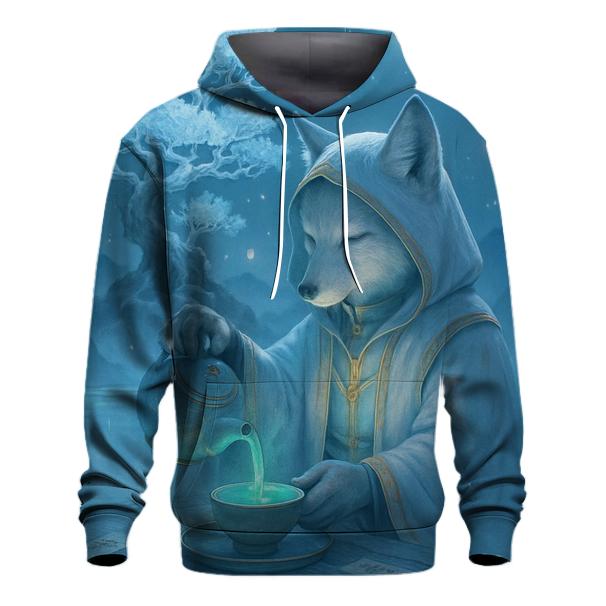 Aurora Tea Ceremony printed hoodies