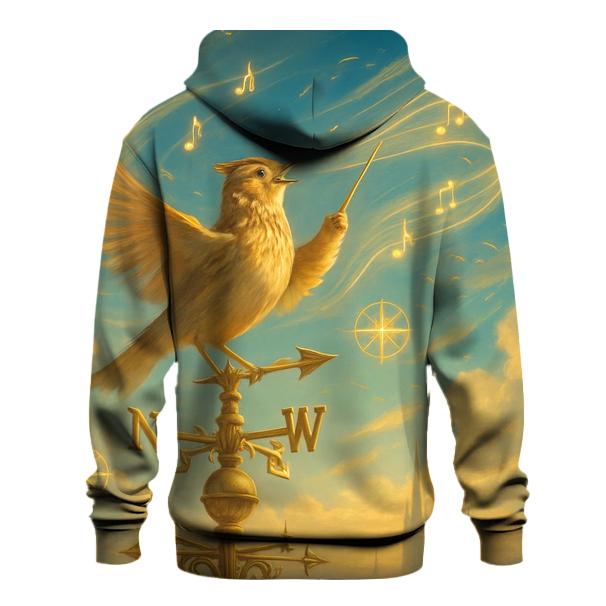 Gilded Skylark Conductor zip-up hoodies