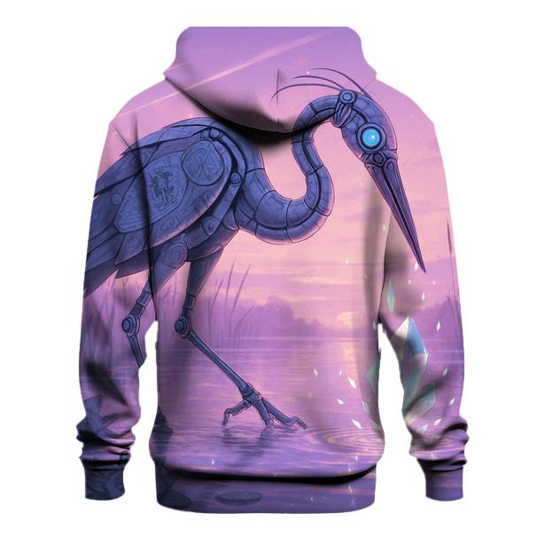 Heliotrope Mechanical Heron hoodie designs
