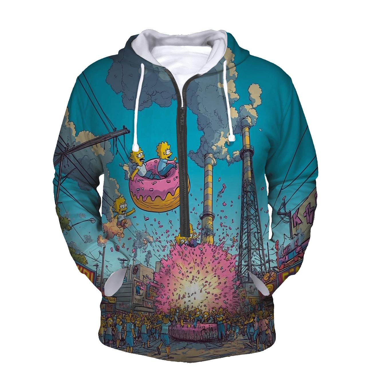 Springfield Sunset Carnival hoodie designs