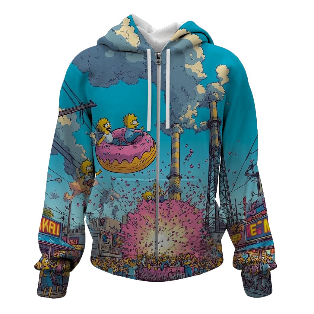 Springfield Sunset Carnival hoodie styles