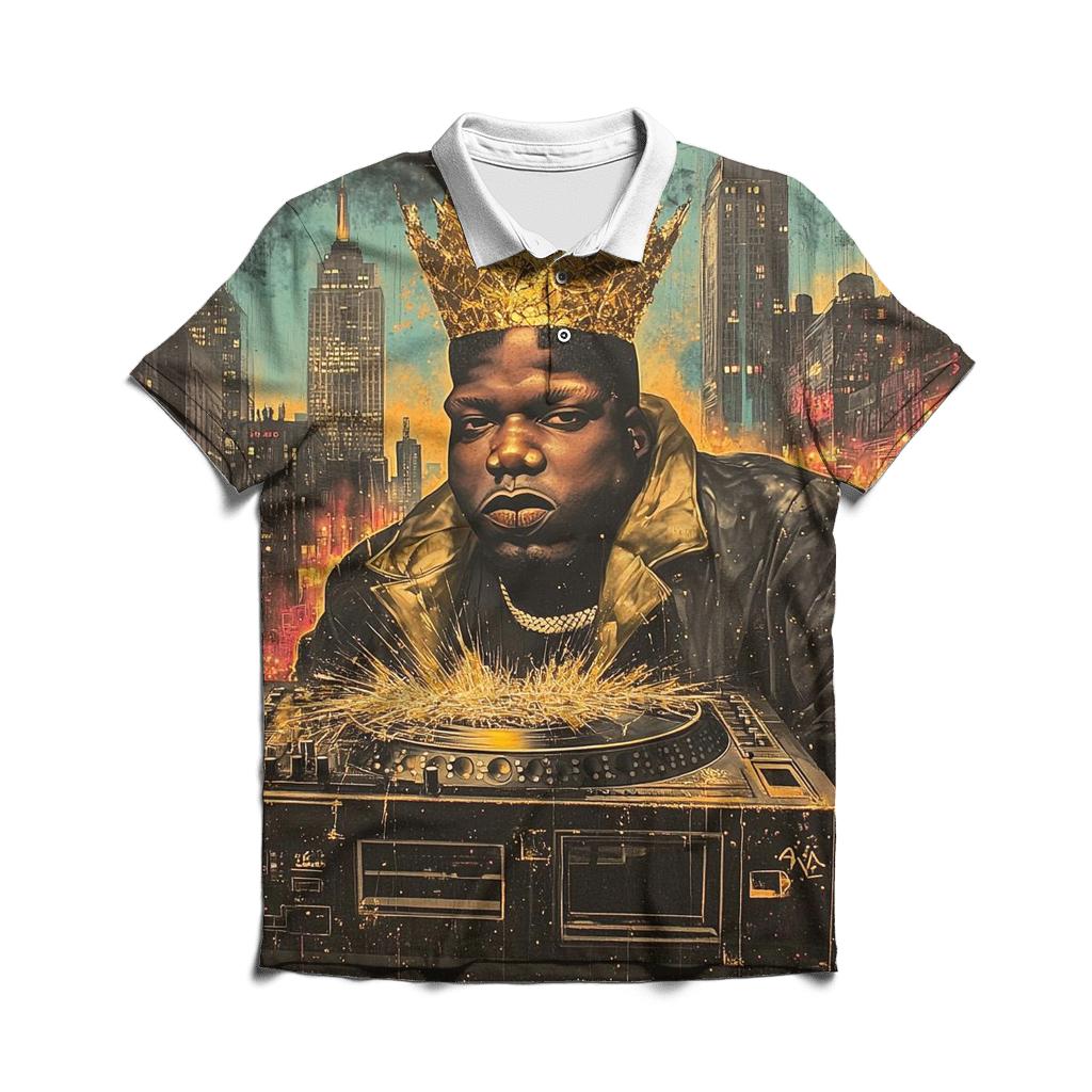 Crown Cipher Boulevard stylish collar polo tees