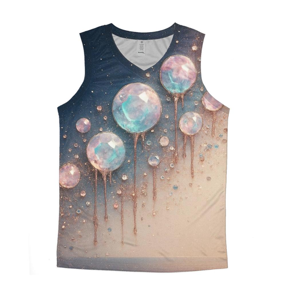 Opaline Starfall graphic print tank tops