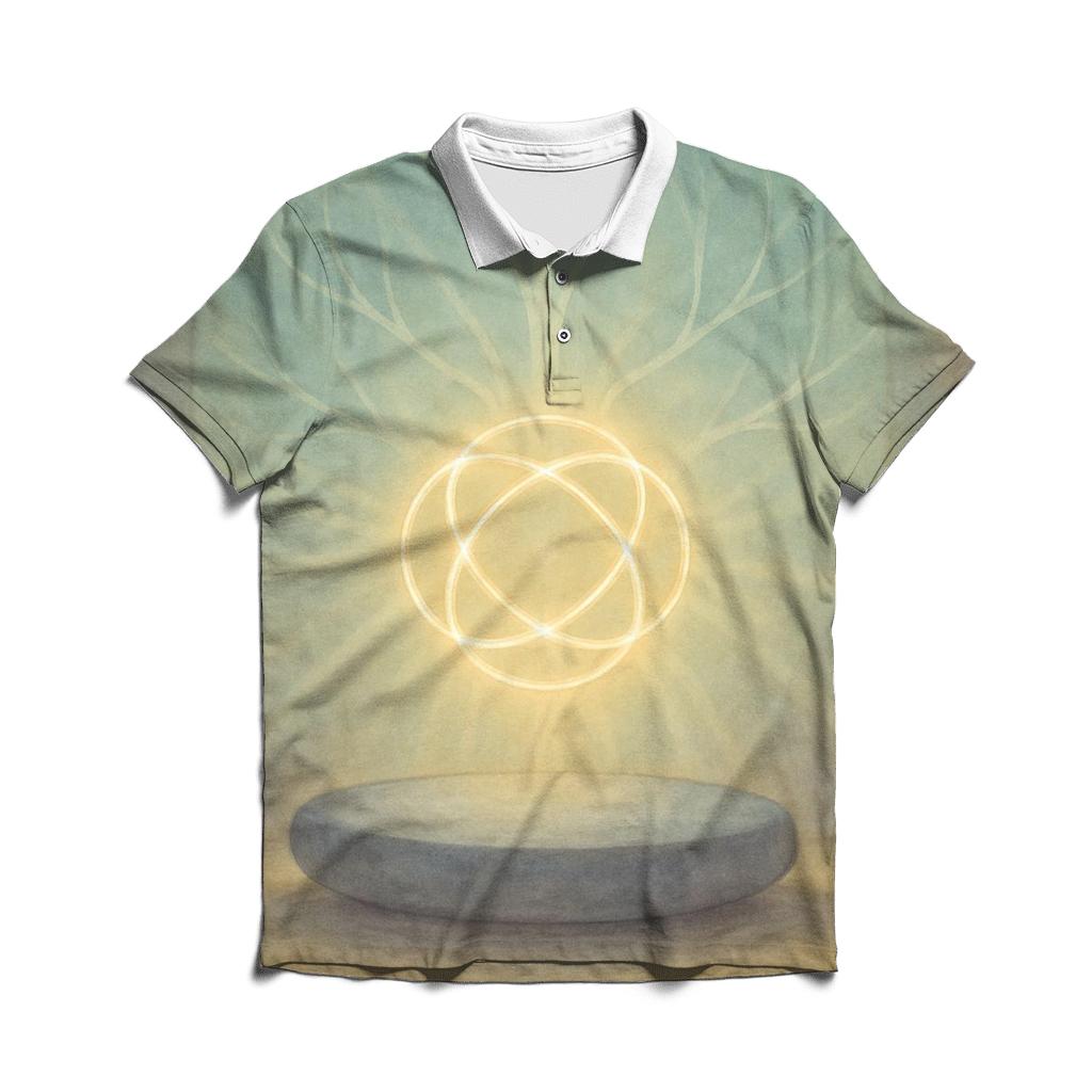 Luminous Accord branded logo polo shirts