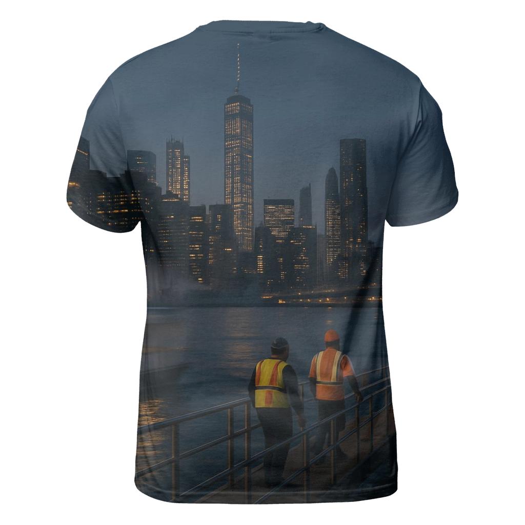 Hudson Twilight Infrastructure Study personalized full print shirts