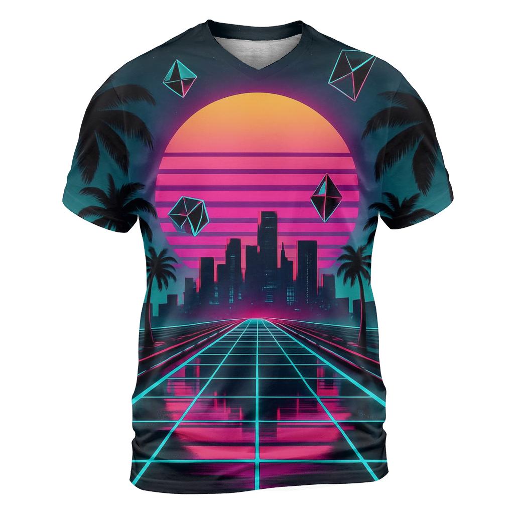 Neon Mirage Boulevard personalized full print shirts