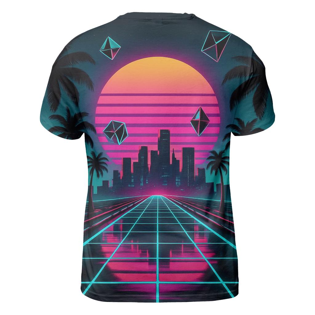 Neon Mirage Boulevard personalized full print shirts