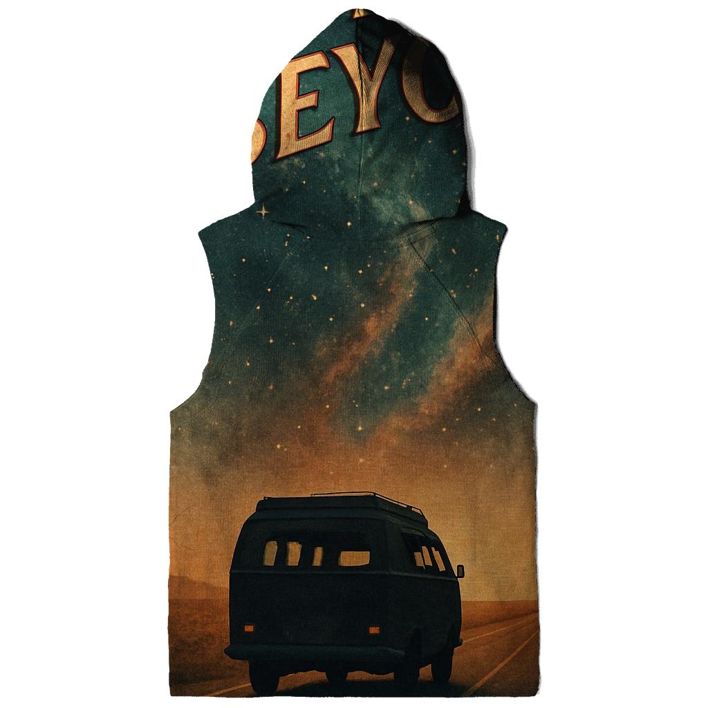 Vintage Cosmic Roadtrip Poster pullover hoodies