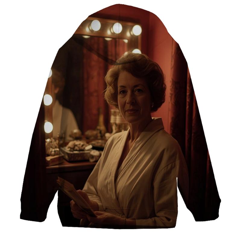 Polly Holliday Backstage Portrait hoodie styles