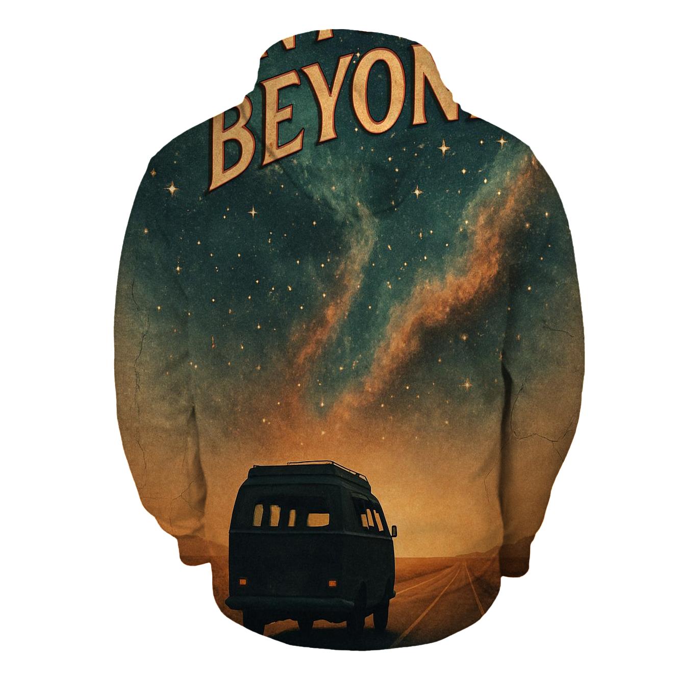 Vintage Cosmic Roadtrip Poster designer hoodies