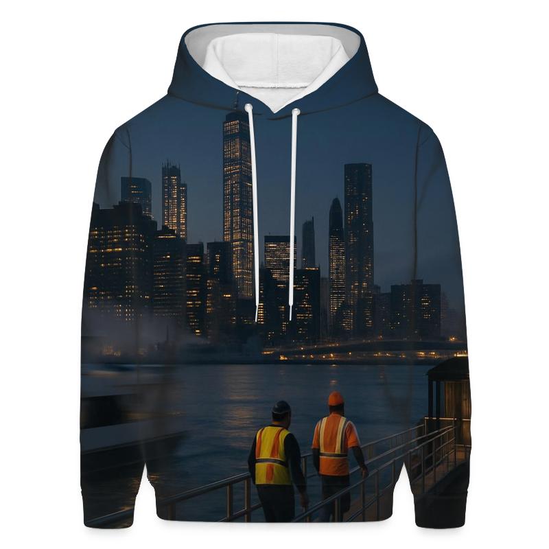Hudson Twilight Infrastructure Study zip-up hoodies
