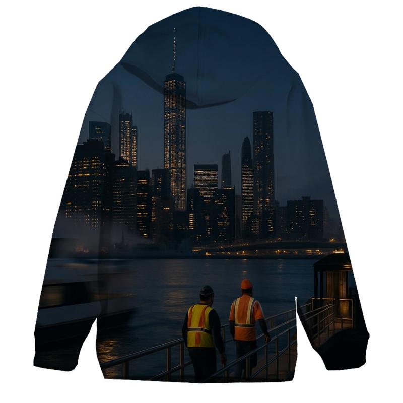 Hudson Twilight Infrastructure Study zip-up hoodies