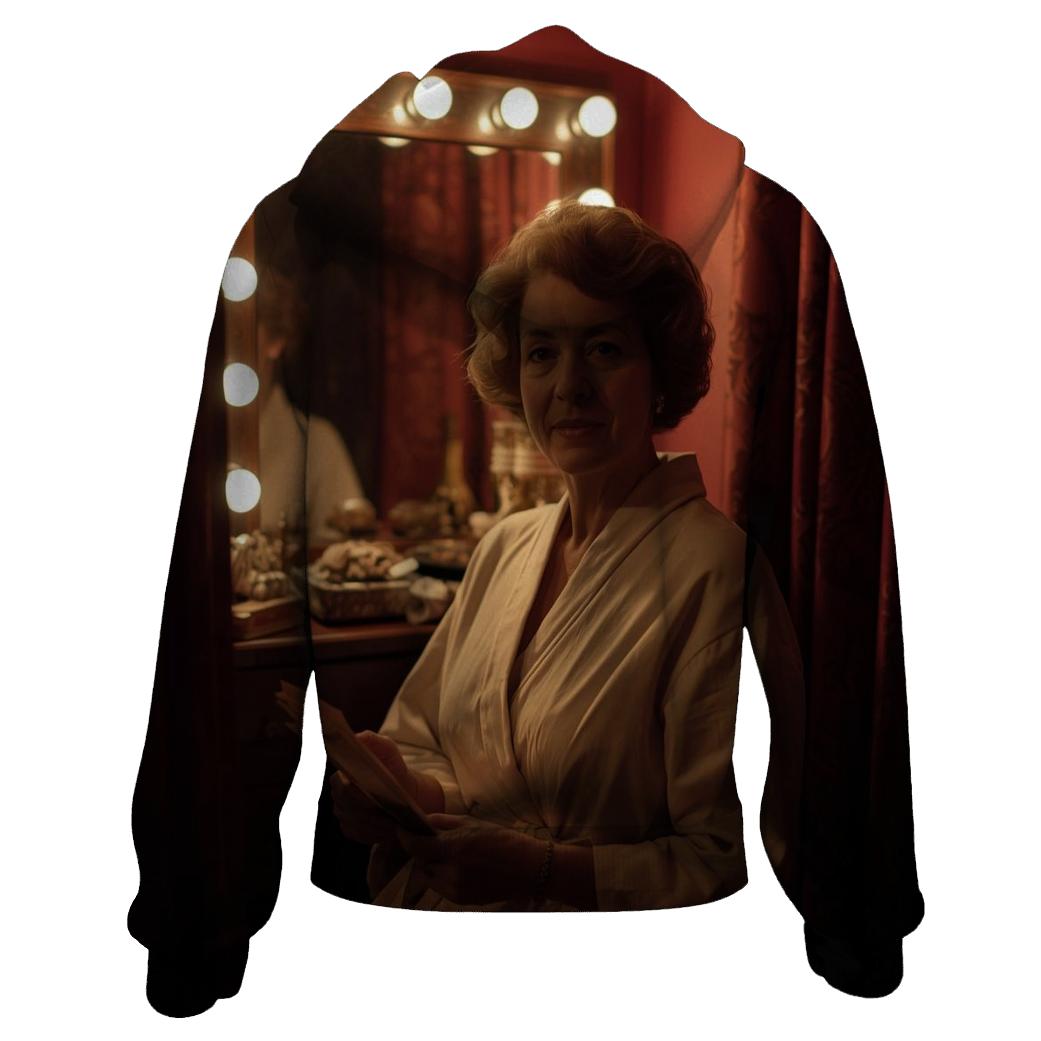 Polly Holliday Backstage Portrait premium hoodies