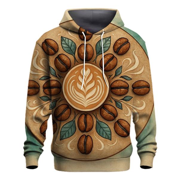 Latte Bloom Mandala hoodie trends