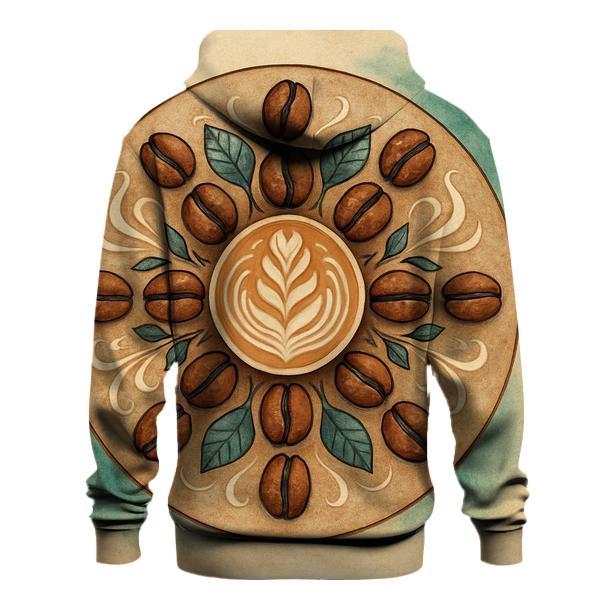 Latte Bloom Mandala hoodie trends