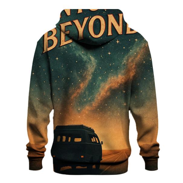 Vintage Cosmic Roadtrip Poster graphic hoodies