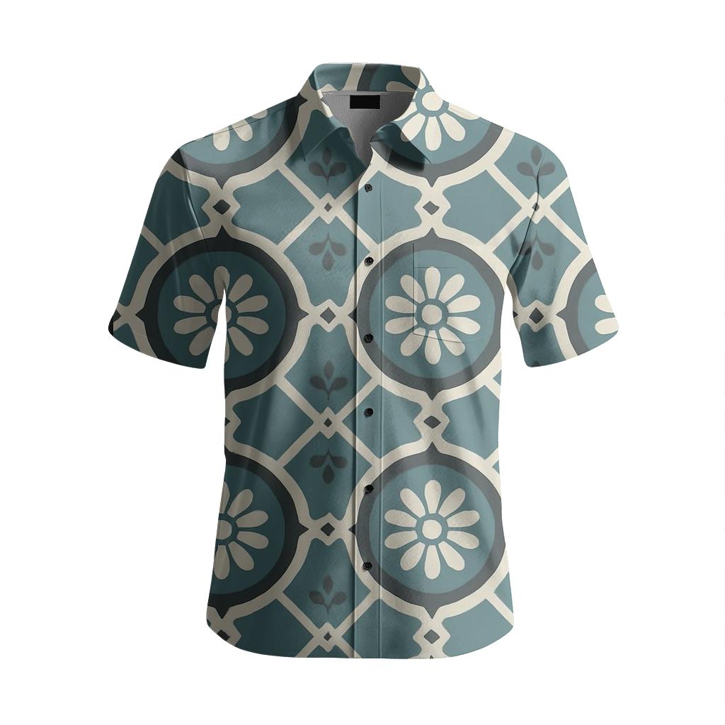 Medallion Trellis Harmony custom embroidered shirts