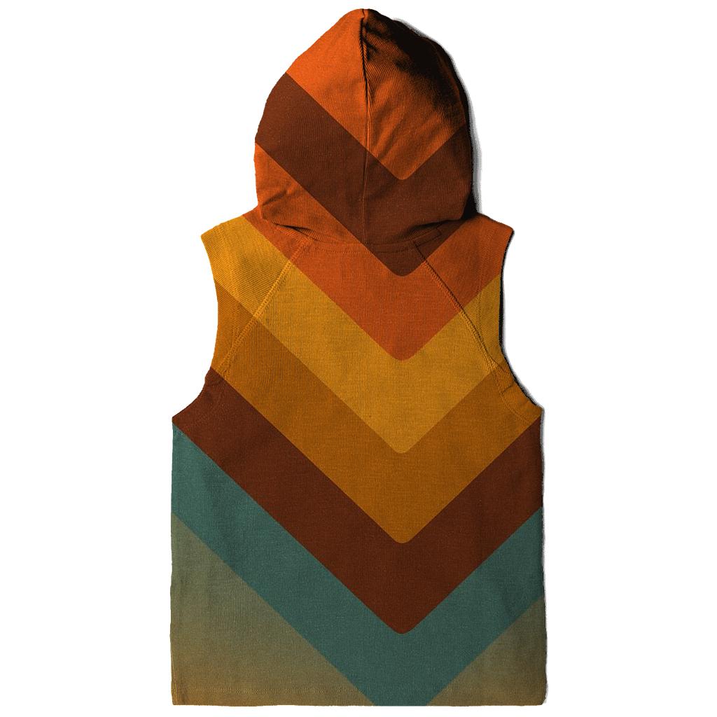 Sunset Groove Chevron hoodie trends