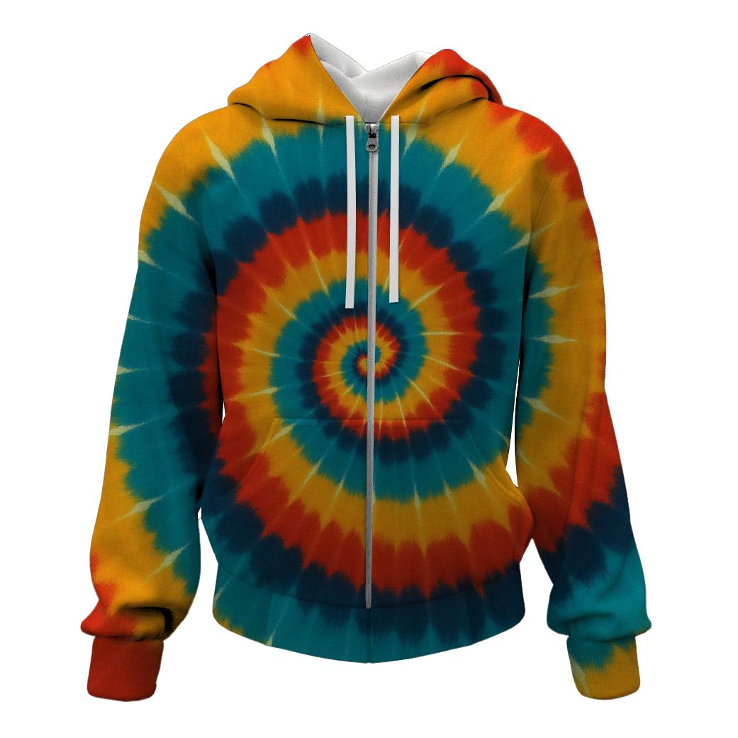 Cosmic Spiral Tie Dye hoodie designs