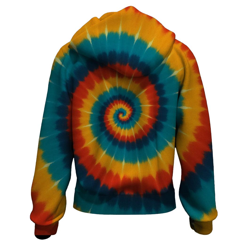Cosmic Spiral Tie Dye hoodie designs