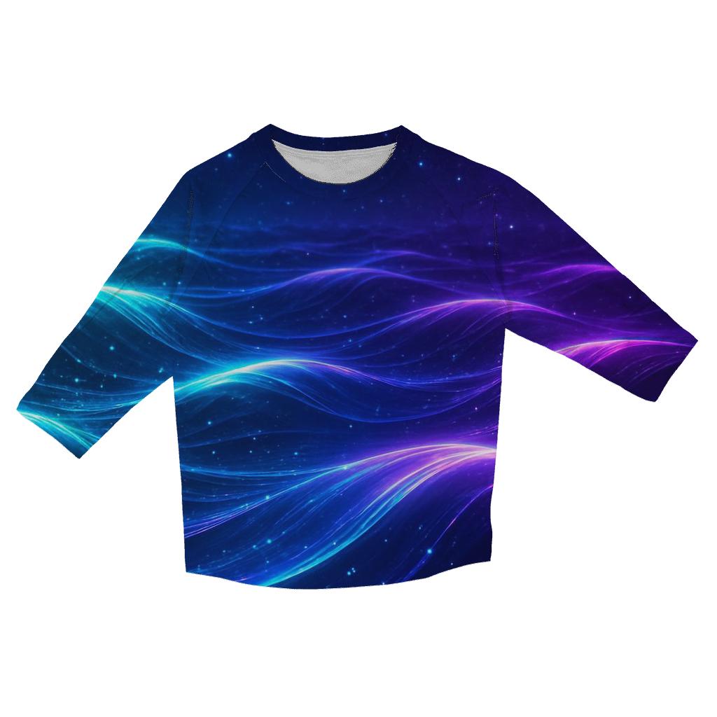 Cosmic Gradient Tides cotton quarter sleeve shirts