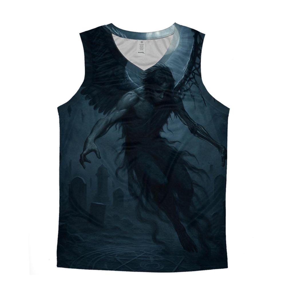 Nocturne Of The Fallen Angel casual summer tank tops