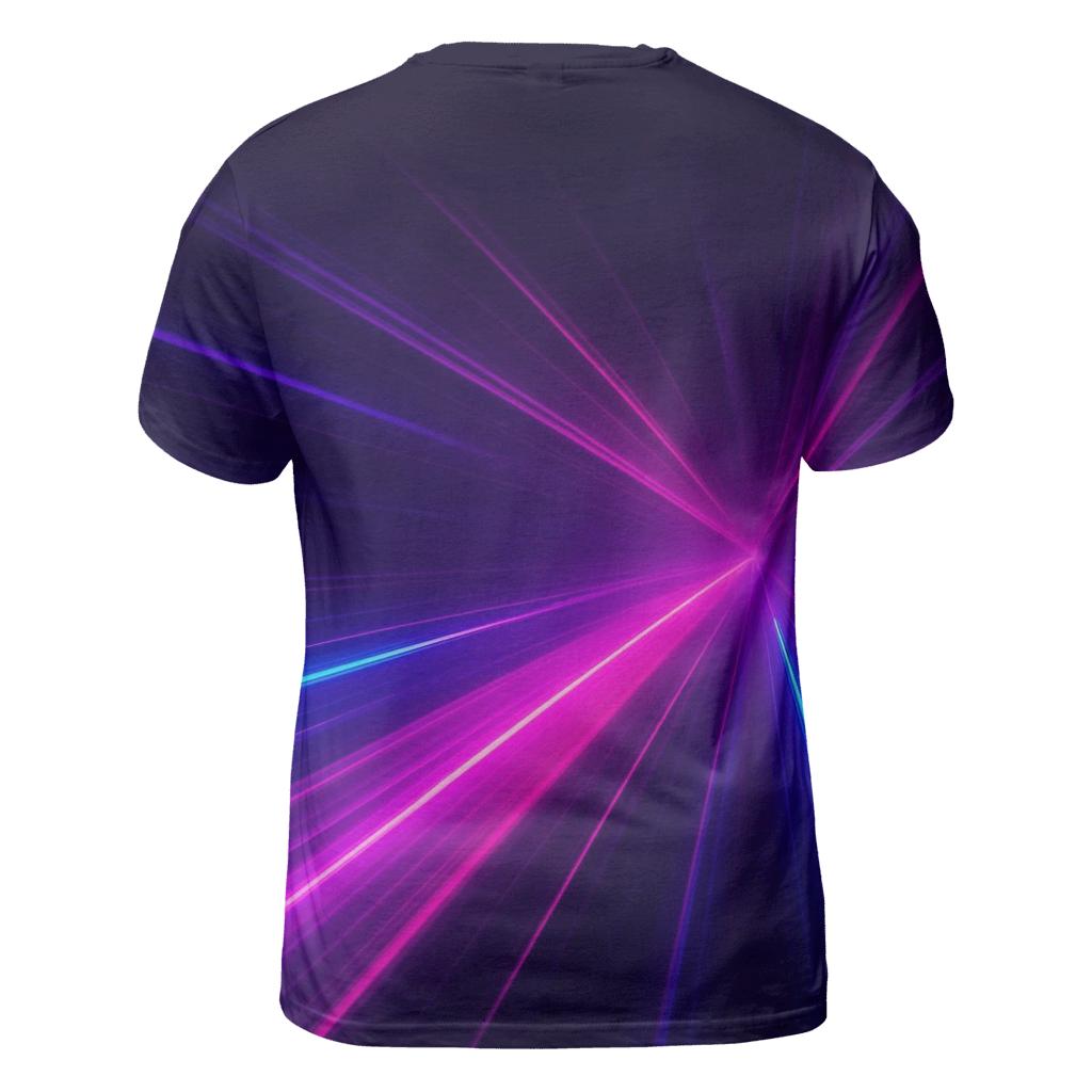 Neon Metro Drift trendy printed shirt styles