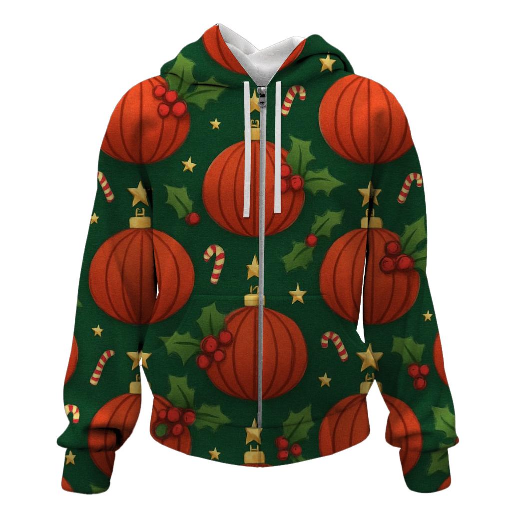 Festive Pumpkin Ornament Tessellation hoodie designs