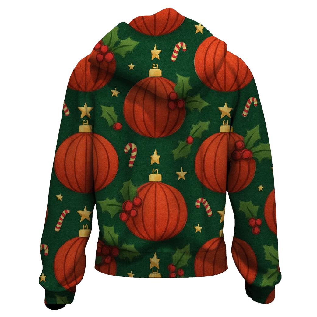 Festive Pumpkin Ornament Tessellation hoodie designs