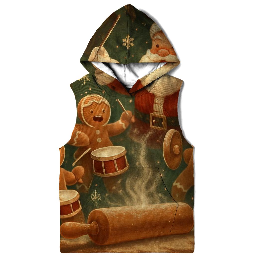 Santas Cookie Workshop Orchestra lightweight hoodies