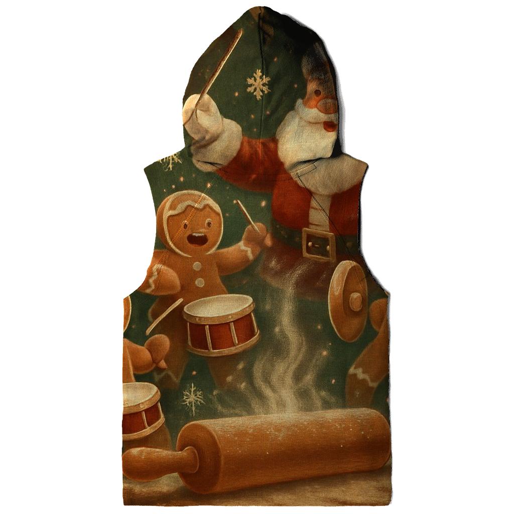 Santas Cookie Workshop Orchestra lightweight hoodies