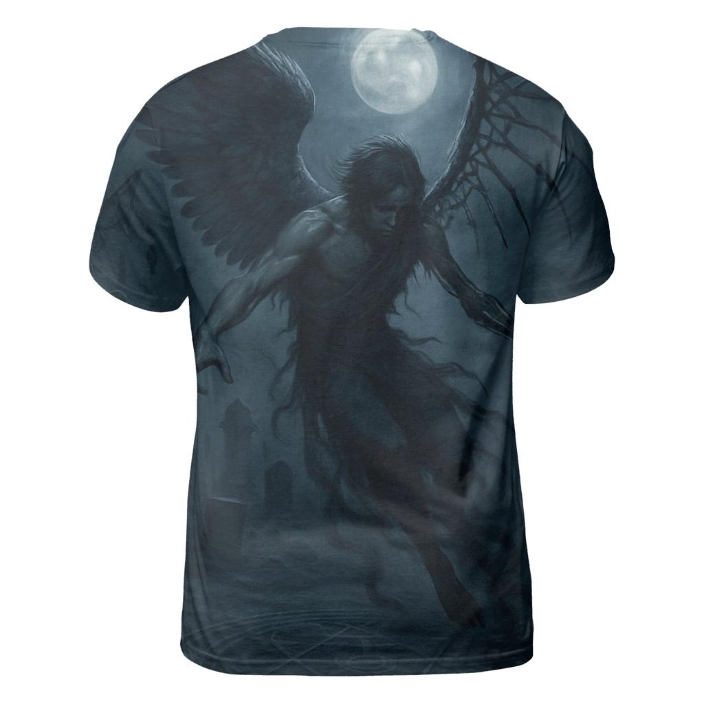 Nocturne Of The Fallen Angel artistic all-over print tops