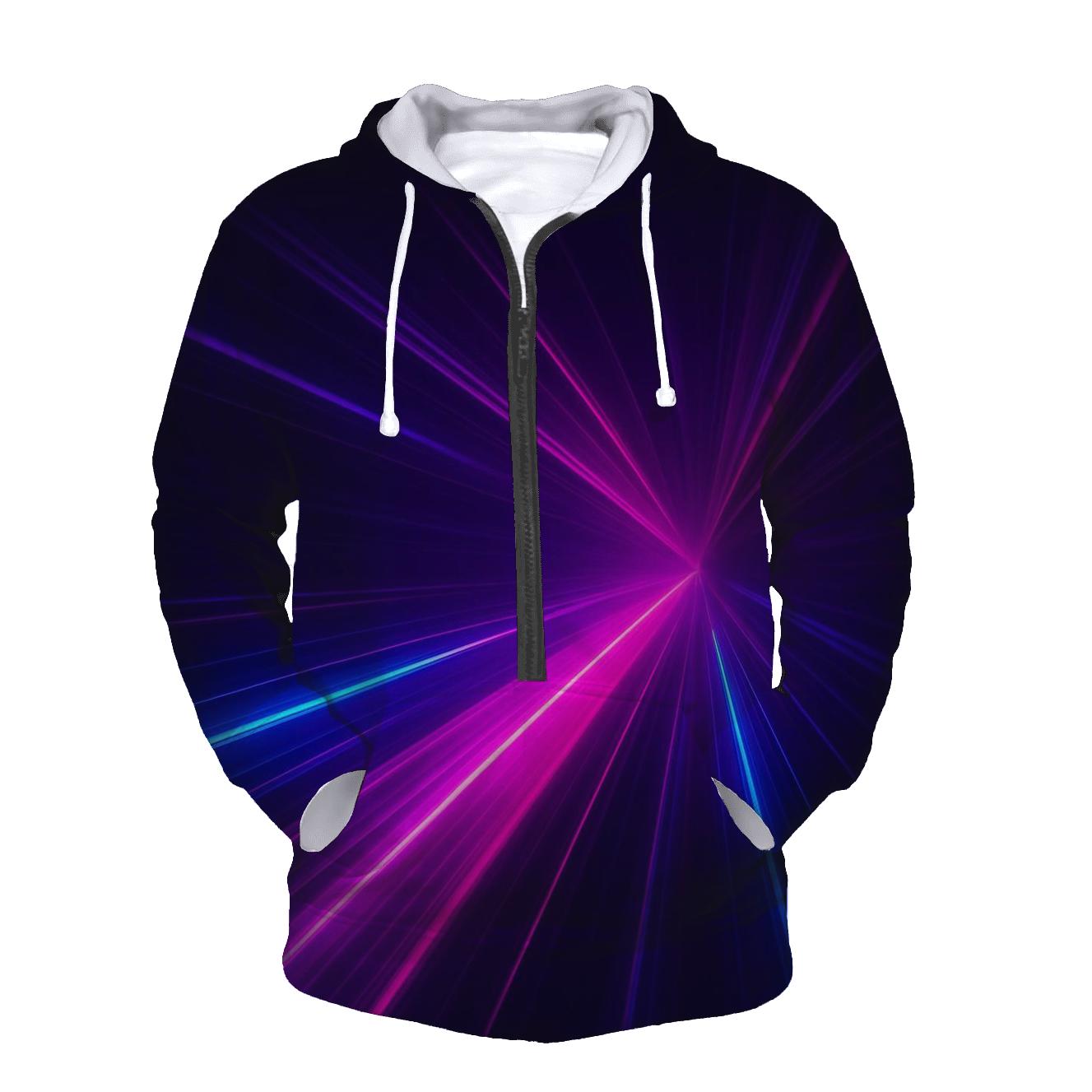 Neon Metro Drift custom hoodies