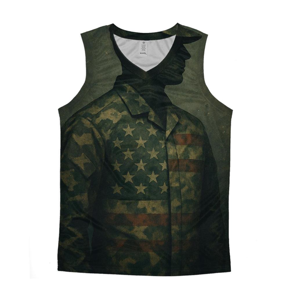 Camouflage Glory personalized athletic tanks