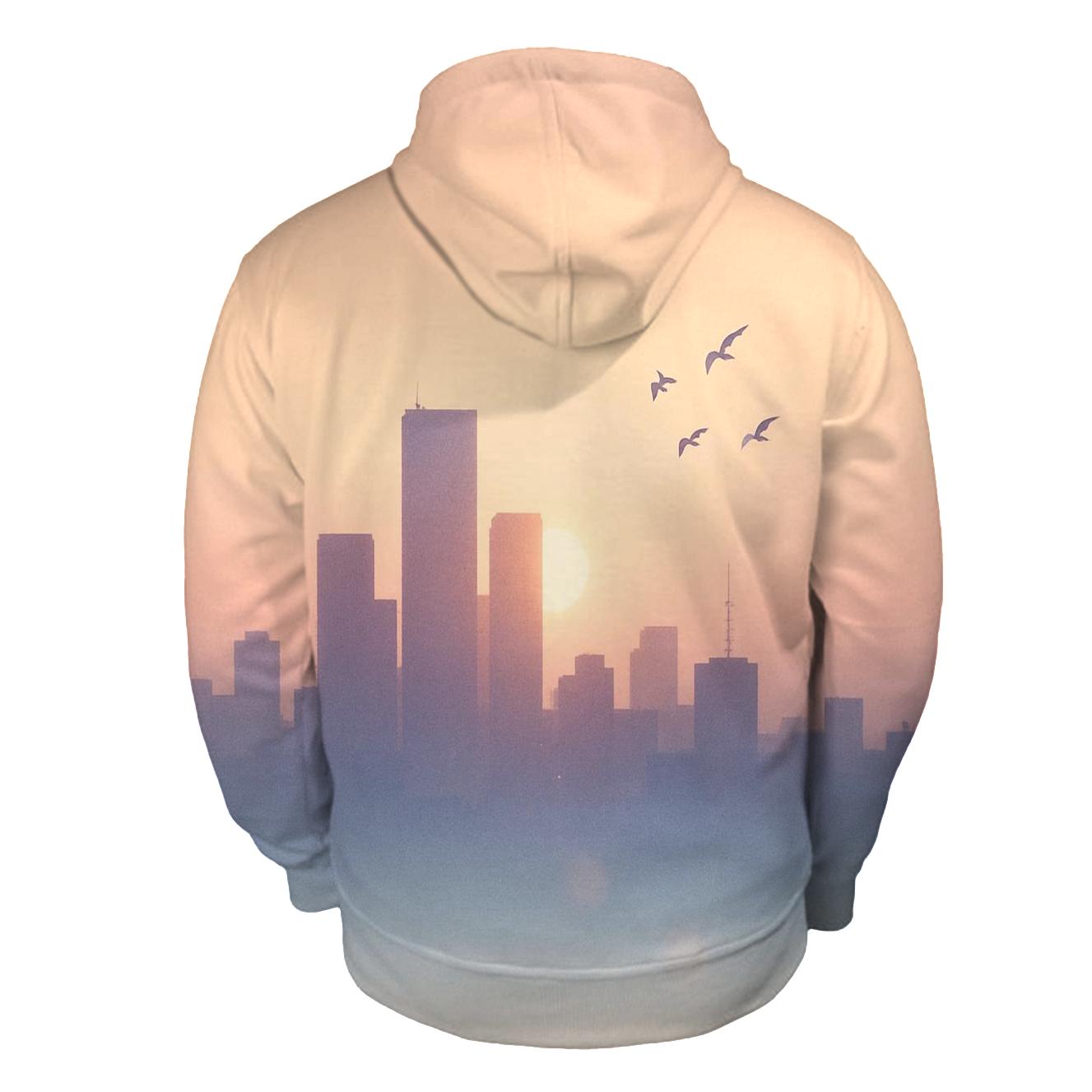 Lavender Skyline Solace hoodie trends