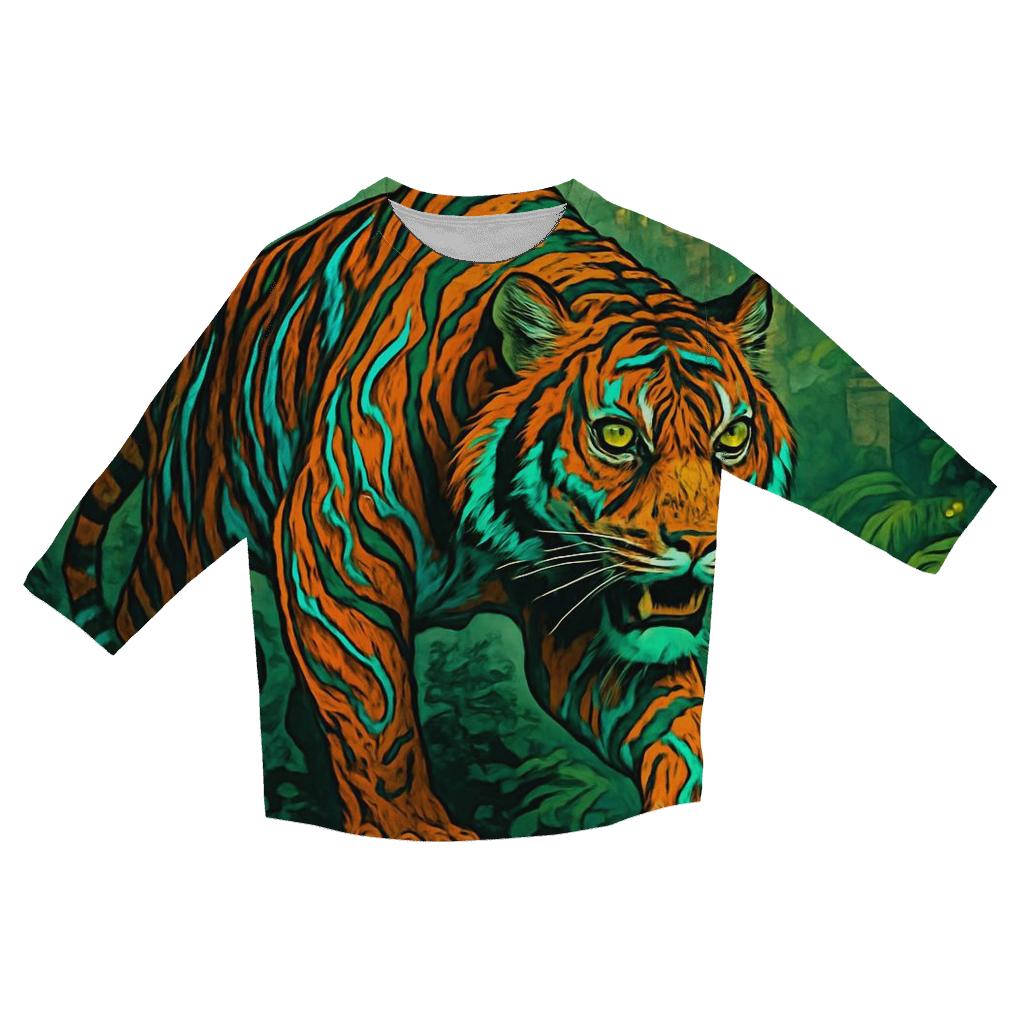 Guardians Of The Jungle designer 3/4 sleeve blouses