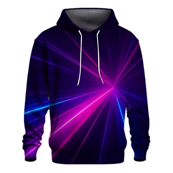 Neon Metro Drift embroidered hoodies