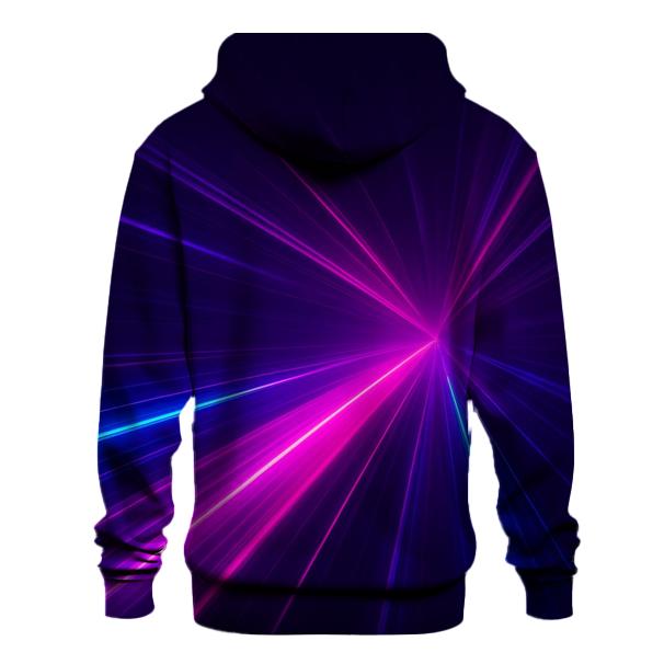 Neon Metro Drift embroidered hoodies