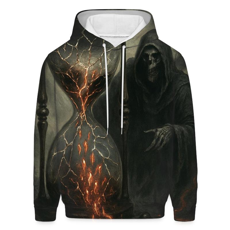 Hourglass Of Ash And Blood heavyweight hoodies