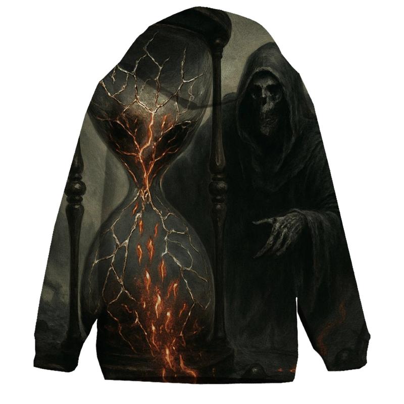 Hourglass Of Ash And Blood heavyweight hoodies