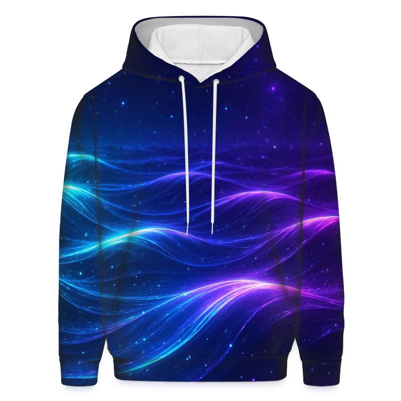 Cosmic Gradient Tides zip-up hoodies