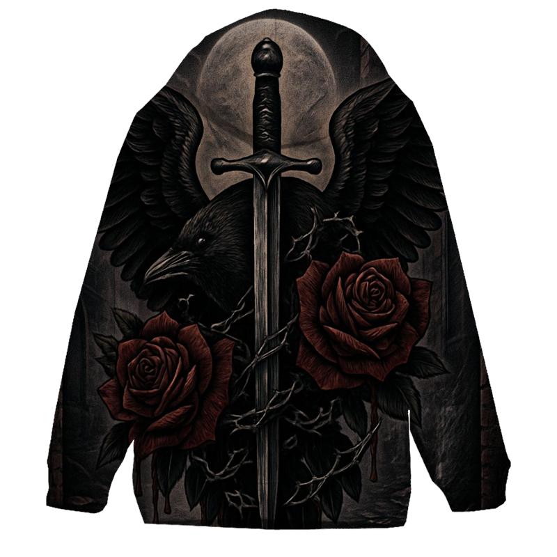 Raven And Dagger Of Midnight Oath hoodie designs