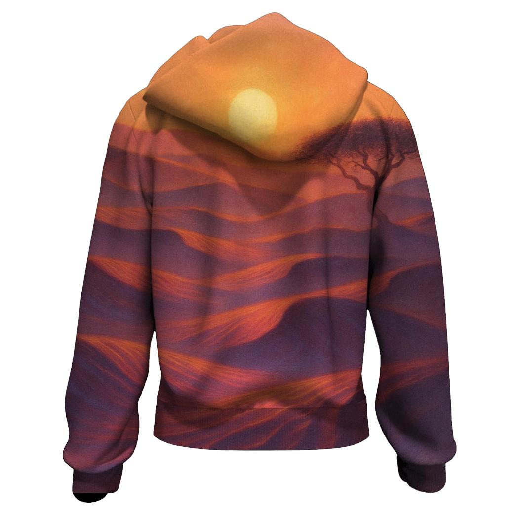 Coral Dune Sunset hoodie designs